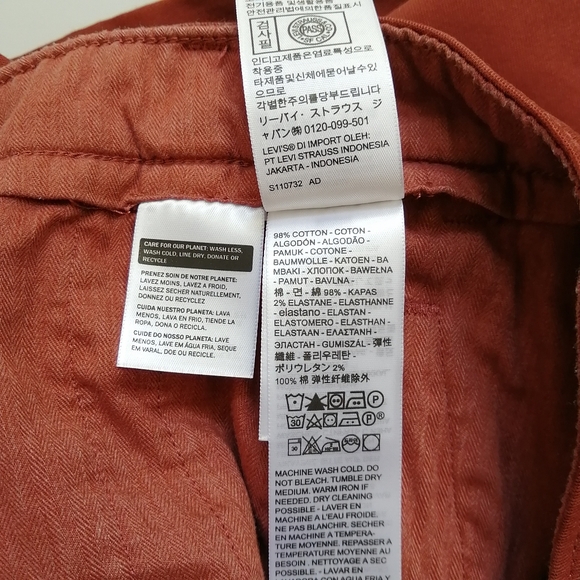 Levi's XX Chino Standard Taper 29x30 NWT - Picture 12 of 12